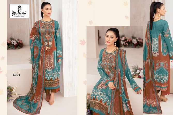 Cheveron Lawn Vol 6 By Majesty Pakistani Suits Catalog